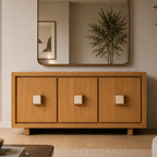 BS14 - Solid Wood Tile Fitted Buffet