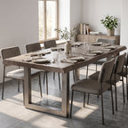 DT10 - Solid Acacia Live Edge Dining Table