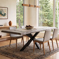 DT01 - Solid Acacia Live Edge Dining Table