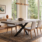 DT01 - Solid Acacia Live Edge Dining Table