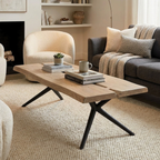 LH71 - Solid Live Edge Acacia Coffee Table