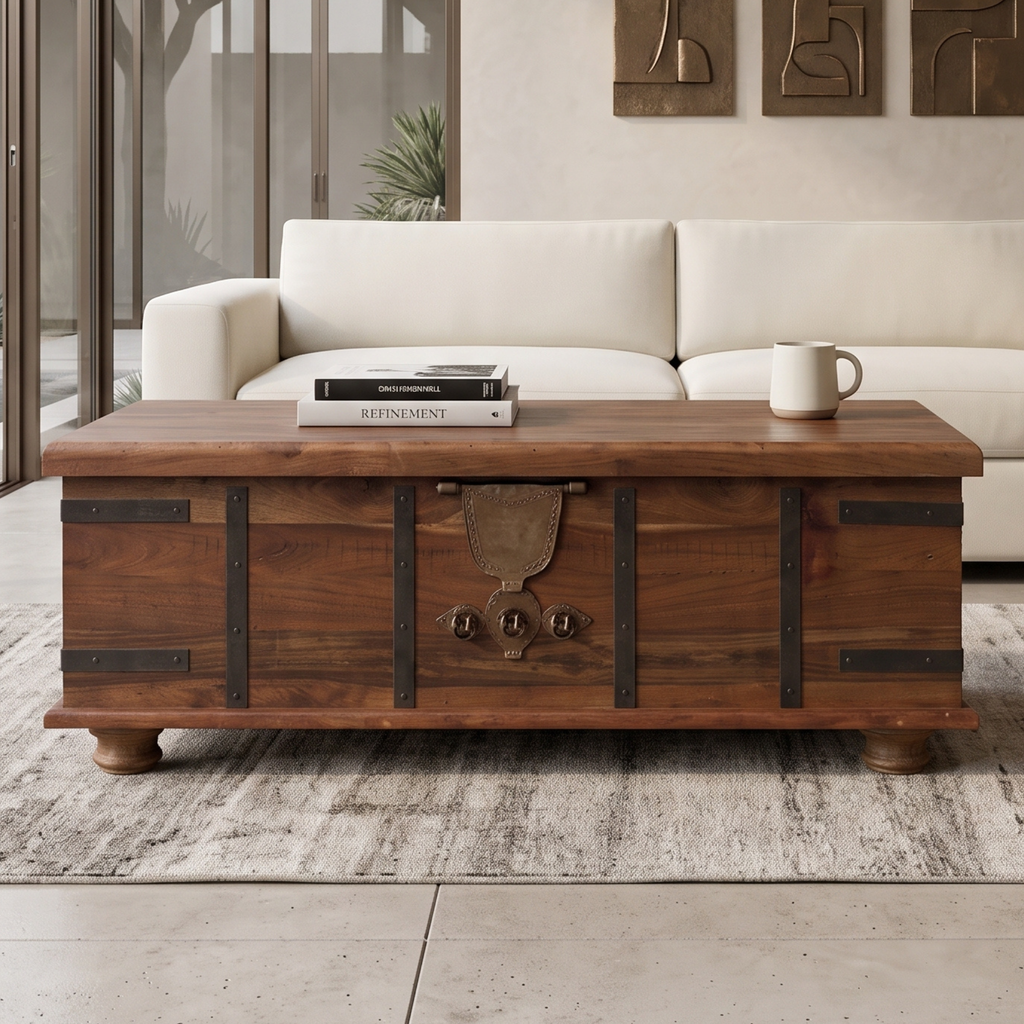 V3 - Reclaimed Wood Lift Top Chest