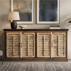 BS10 - Reclaimed Wood Shutter Style Buffet