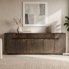 BS17 - Metal Fitted & Wood Buffet