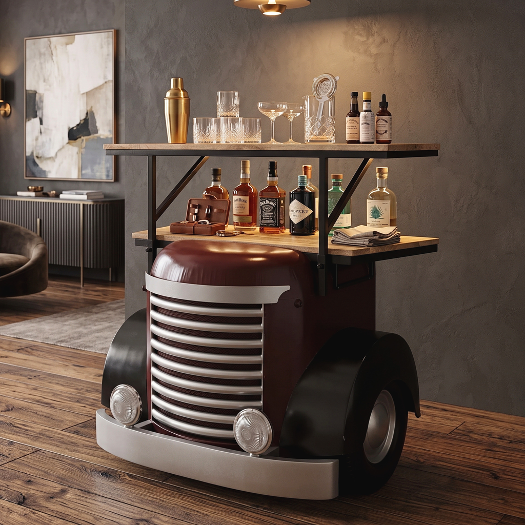 BC21 - Retro Truck Style Bar