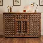 BC07 - Antique Door Panel Front Bar