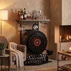 BC23 - Vintage Rail Engine Bar Table