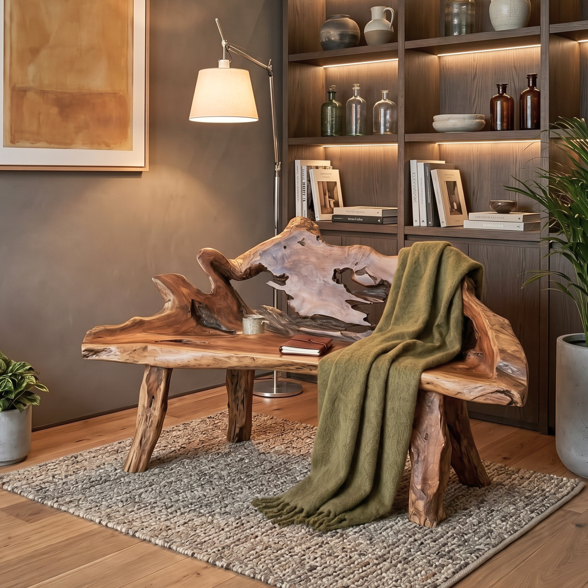 WS152 - Teak Root 4 Seats