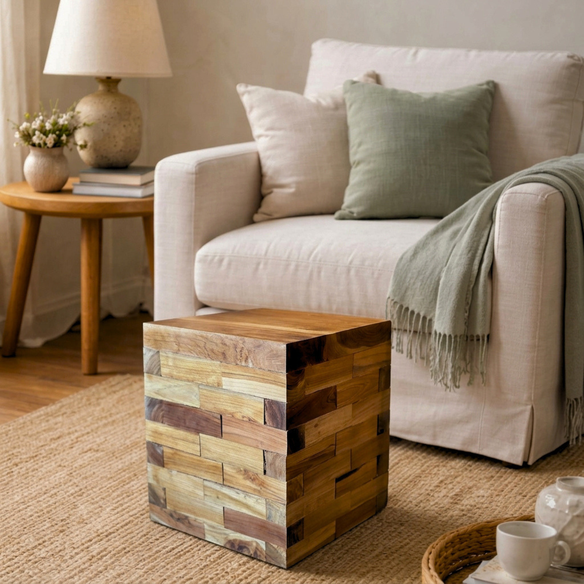 WS19 - Teak Side Table
