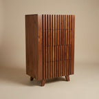 LH15 - Solid Acacia Fluted Boy Dresser