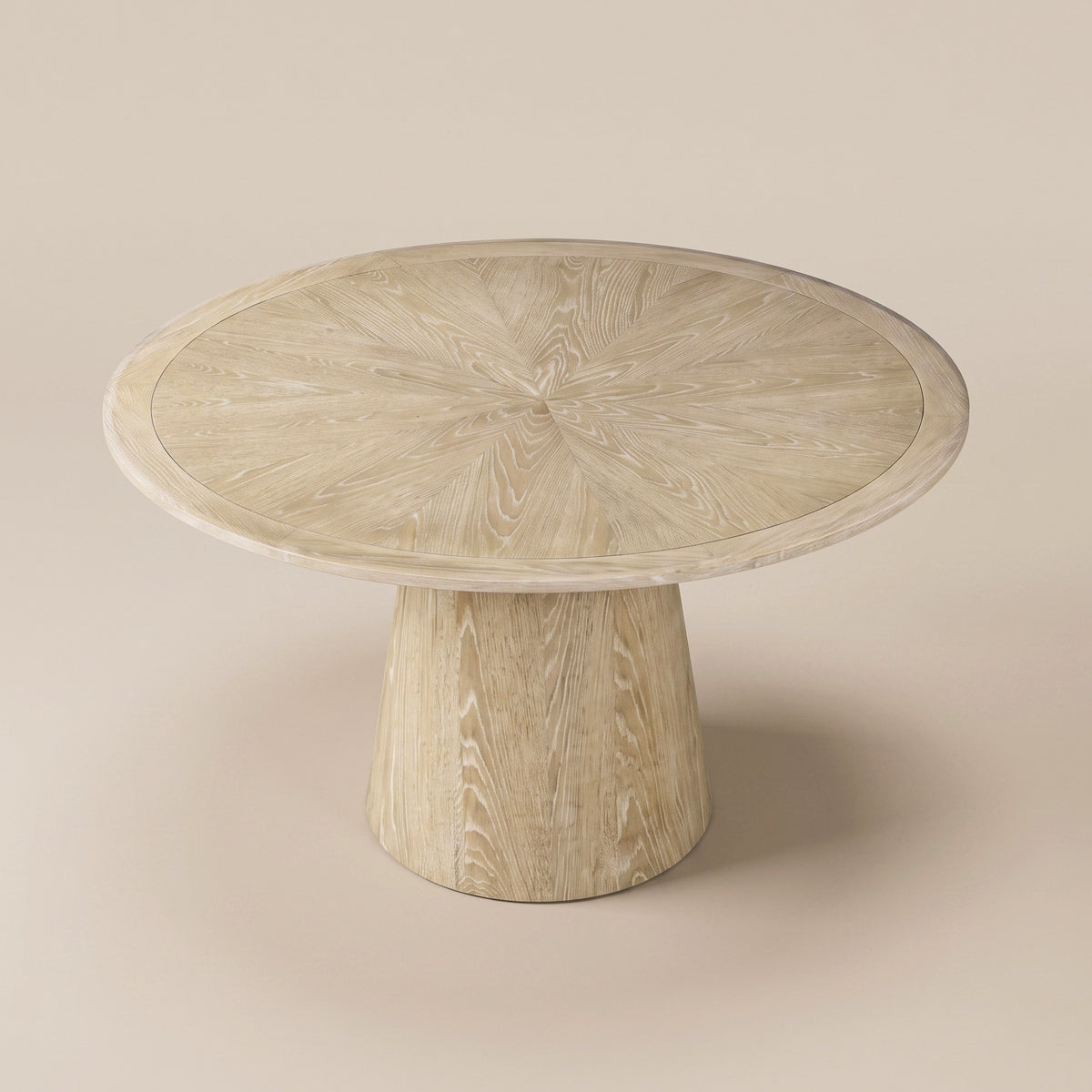 DT12 - Modern Round Pedestal Dining Table