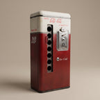 BC12 - Retro Style Coca-Cola Wine Rack Bar