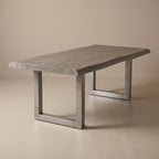 DT10 - Solid Acacia Live Edge Dining Table