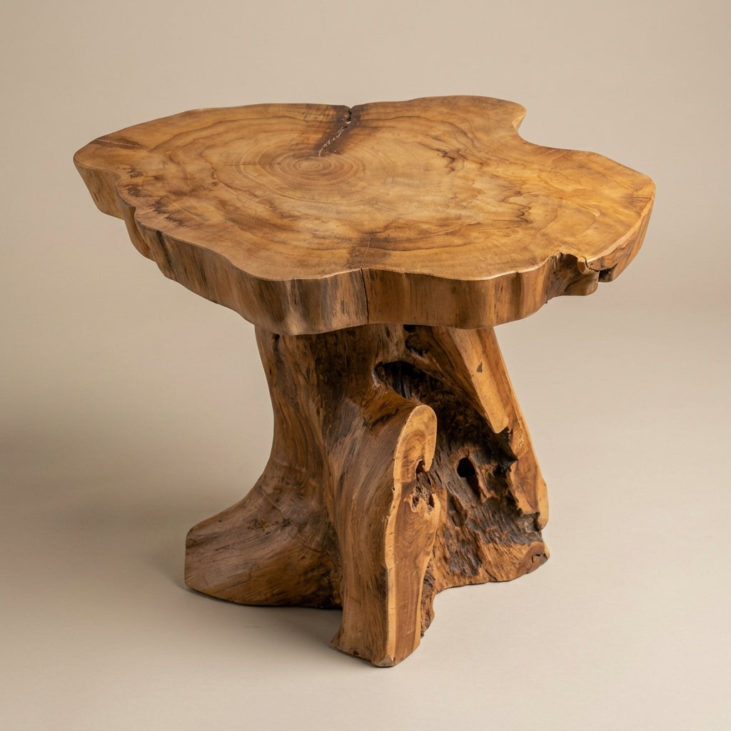 WS221 - Teak Root Side Table/Stool