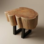 LH115 - Solid Acacia Free Form Coffee Table