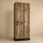 WS125 - Reclaimed Wood Sleeper Armoire