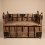 SB001 - Reclaimed Wood Storage Bench