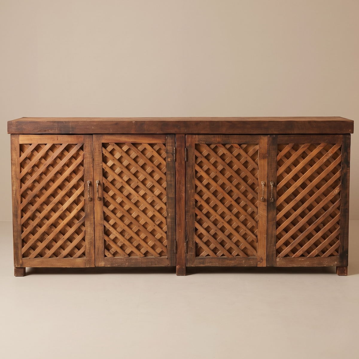 BS13 - Reclaimed Wood Slat Style Buffet