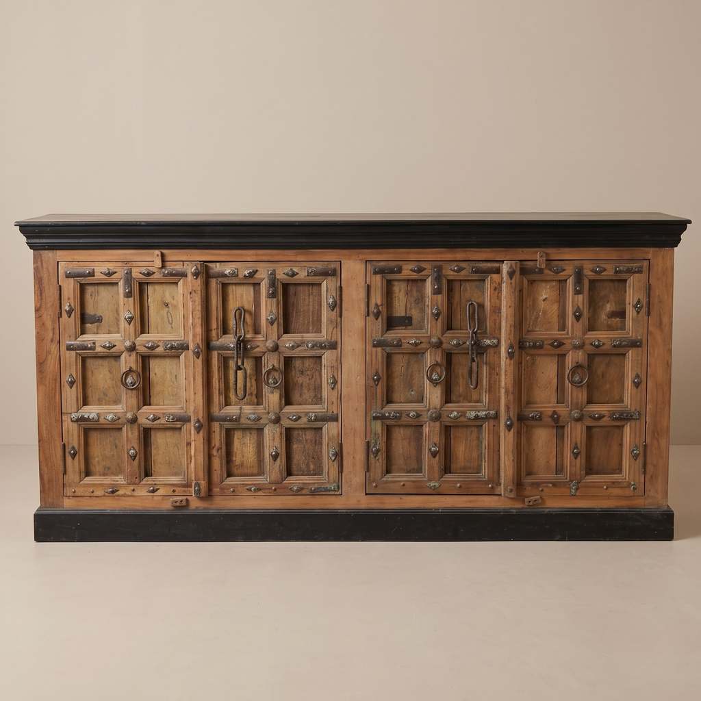 BS23 - Solid Wood Antique Buffet