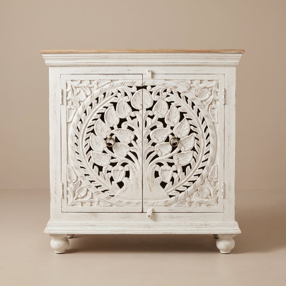 CA03 - Reclaimed Wood Painted Cabinet