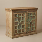 WS193 - Reclaimed Wood Antique Cabinet