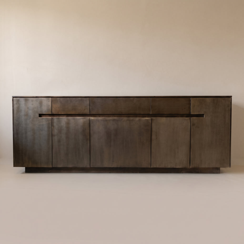 BS17 - Metal Fitted & Wood Buffet