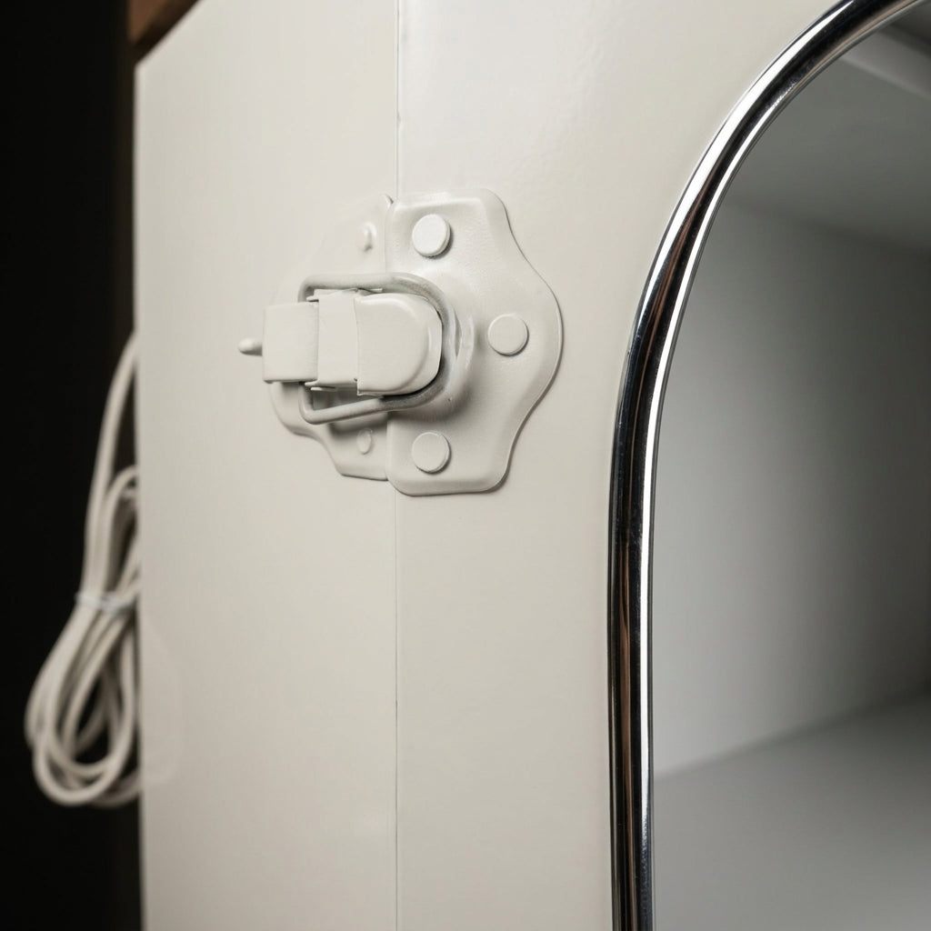 LCV 111 - Retro Volkswagen Front 1-Door Cabinet with Solid Wood Top