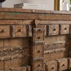 WS246 - Reclaimed Wood Antique 2-Door Cabinet