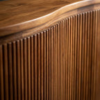 BC05 - Solid Acacia Fluted Style Bar