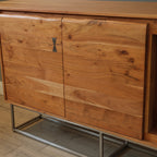 BS19 - Solid Acacia with Metal Base Buffet