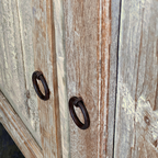 WS263356 - Teak Wood Antique Panel Armoire