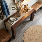 WS113 - Solid Acacia Console Table