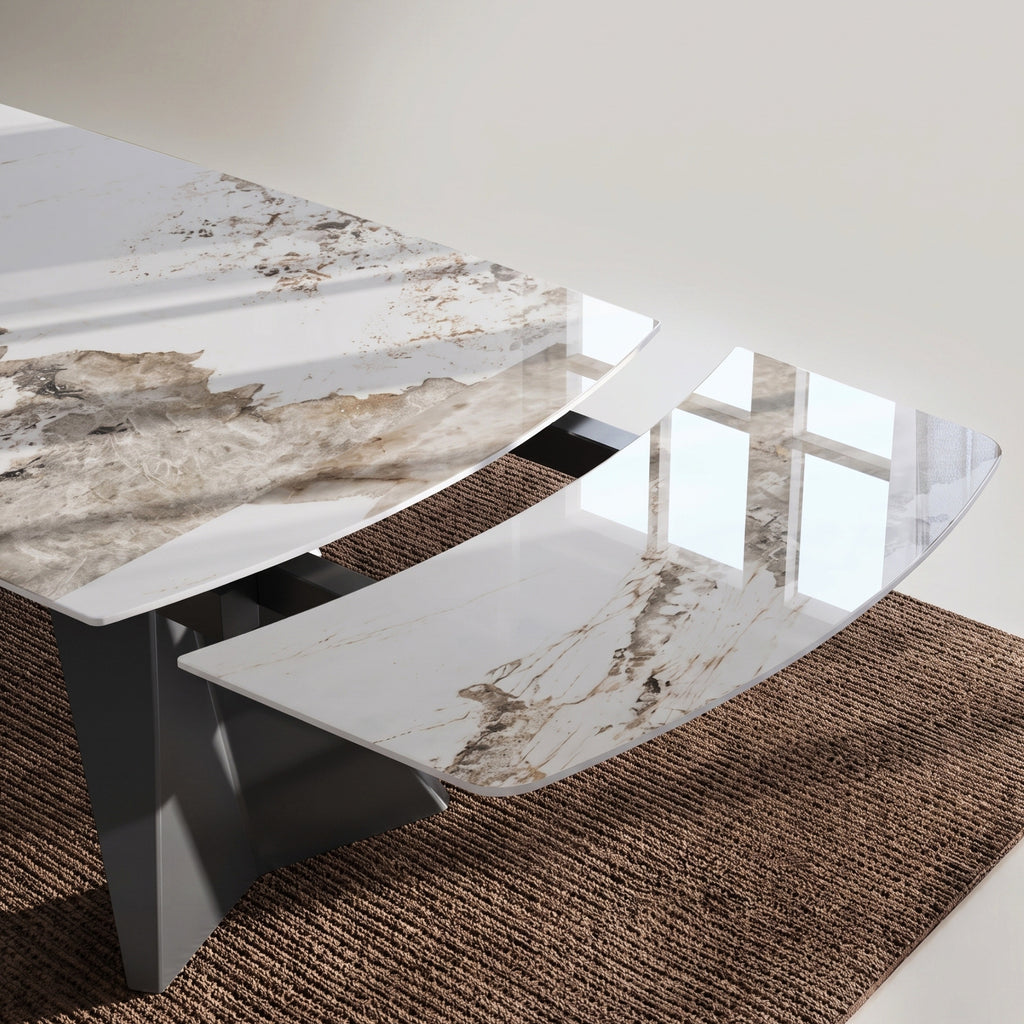 C1123 - Extendable Sintered Stone Dining Table