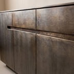 BS17 - Metal Fitted & Wood Buffet