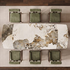 C1123 - Extendable Sintered Stone Dining Table
