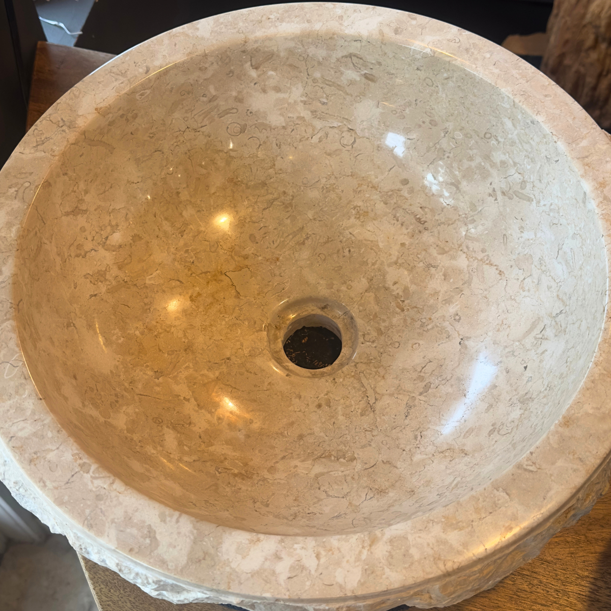 WS41S1 - White Marble Sink