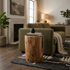 WS182 - Teak Root Side Stool