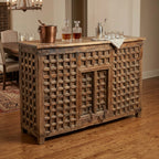 BC07 - Antique Door Panel Front Bar