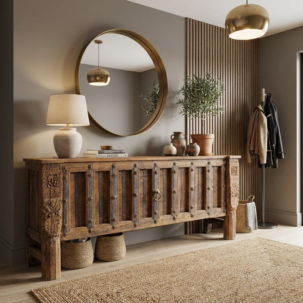 WS70 - Reclaimed Wood Carving & Antique