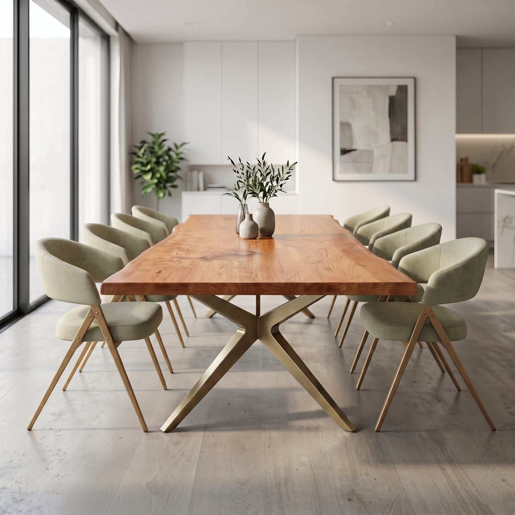 DT05 - Solid Acacia Live Edge Dining Table