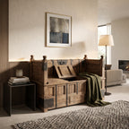 SB001 - Reclaimed Wood Storage Bench