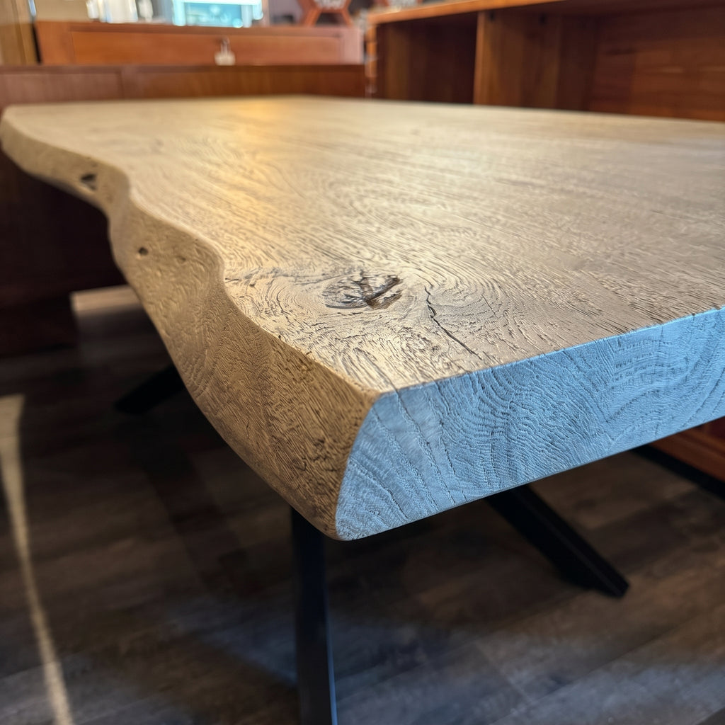 DT01 - Solid Acacia Live Edge Dining Table