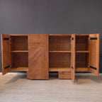 BS01 - Fluted Solid Acacia Buffet