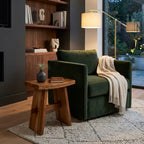 WS10 - Teak Root Japanese Stool