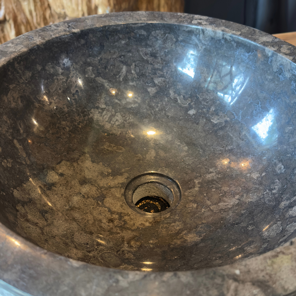 WS44S1 - Dark Marble Sink