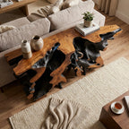 WS4B - Teak Root with Black Stain