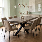 DT01 - Solid Acacia Live Edge Dining Table