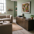 BS17 - Metal Fitted & Wood Buffet