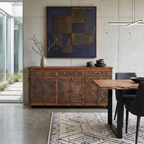 BS03 - Reclaimed Wood Antique Tile Buffet
