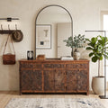 BS03 - Reclaimed Wood Antique Tile Buffet